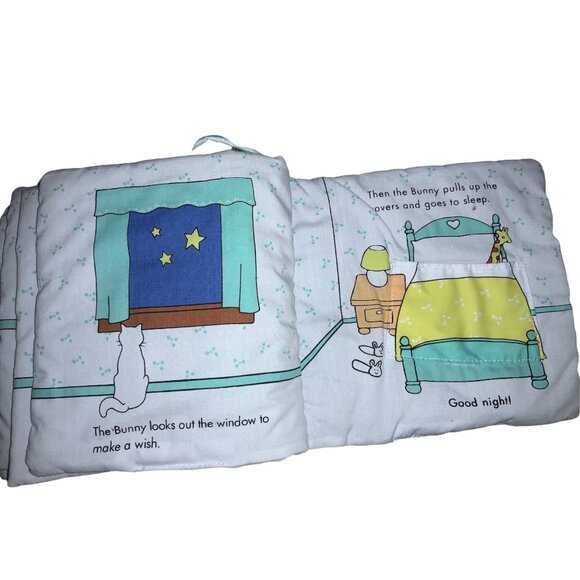 Pat the Bunny Sleepy Bunny. Cloth Book - Picture 5 of 8